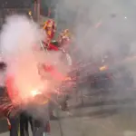 Béznar revives a tradition of almost five centuries between muskets and 62 kilos of gunpowder