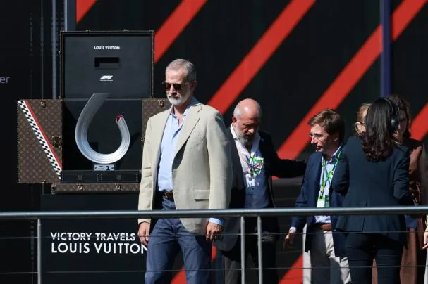 Felipe VI acude al GP de España en Madring