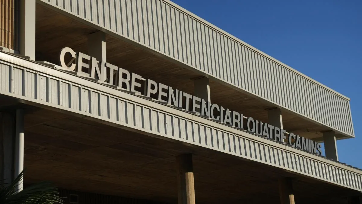 A prisoner from Quatre Camins prison kills his cellmate
