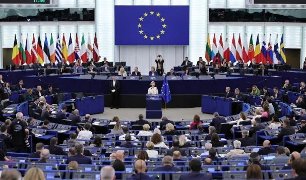 Von der Leyen addressed the European Parliament one day after the Ceuta crisis was debated