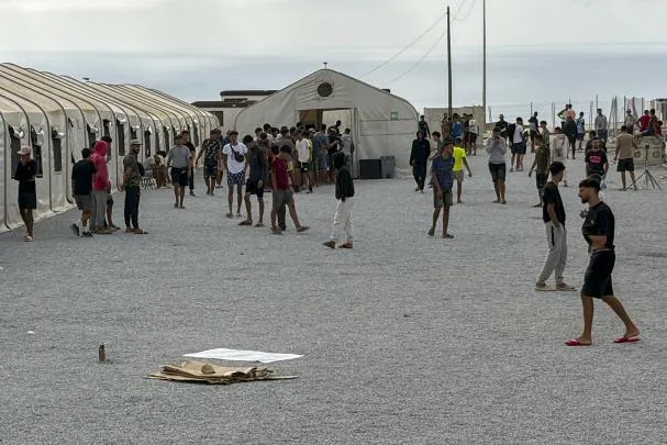 Nuevo campamento que entró en servicio el pasado domingo con capacidad para acoger a 850 personas