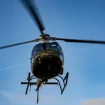 A Russian warship fires two flares at a Danish helicopter in the Baltic