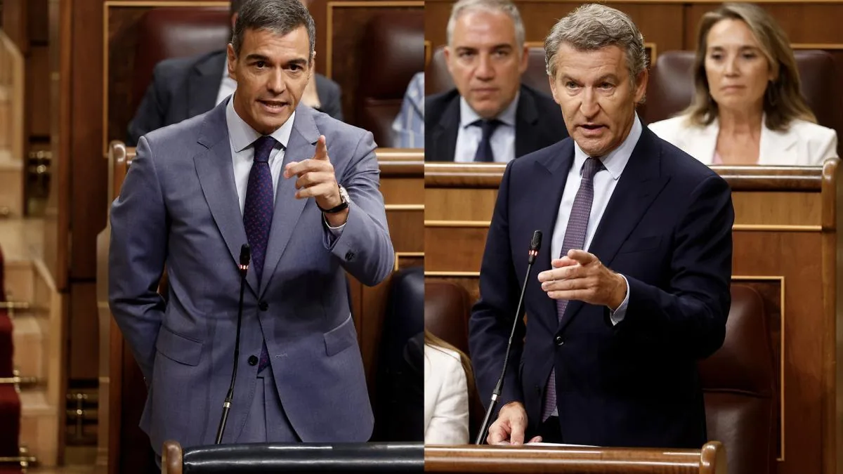Sánchez and Feijóo accuse each other of "chronicling" the Ceuta crisis, leaving no room to agree on solutions