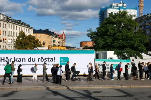 Sweden's social democracy aims to regain power in Sunday's elections